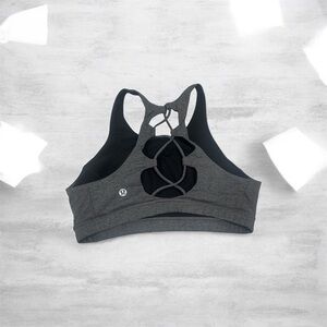 lululemon athletica Charcoal Sports Bra
